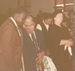 At his funeral service