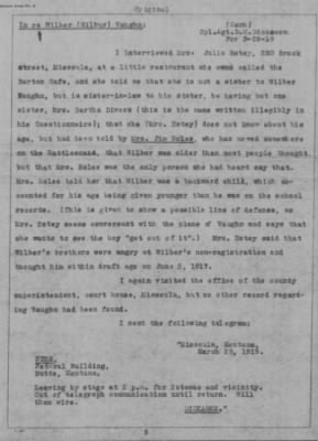 Old German Files, 1909-21 > Wilbur Vaughn (#221749)