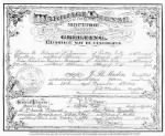 Marriage Certificate for Edmond Bresnan and Chalice Ground