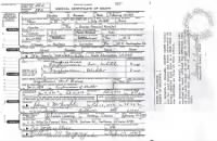 Charles D. Bresnan death certificate
