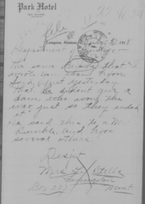 Old German Files, 1909-21 > Mr. Busche (#224654)