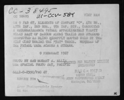 Company C / 3rd Battalion [Riverine] / 47th Infantry / 9th Infantry Division > CC38495