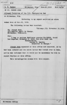 Old German Files, 1909-21 > Joseph Zuke (#236685)