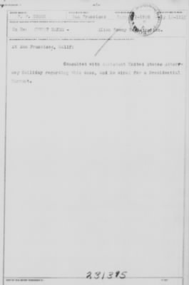 Old German Files, 1909-21 > Henry August Ganz (#231395)