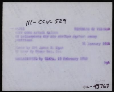 Tet Offensive 1968, (Lunar New Year) > CC45763