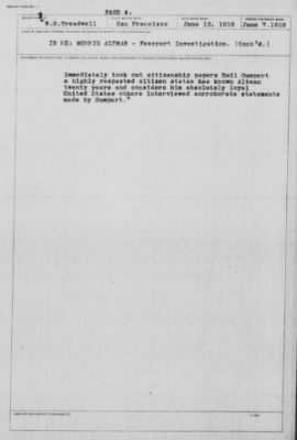 Old German Files, 1909-21 > Morris Altman (#207698)