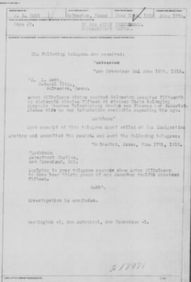 Old German Files, 1909-21 > Anton Wilhelmson (#217971)