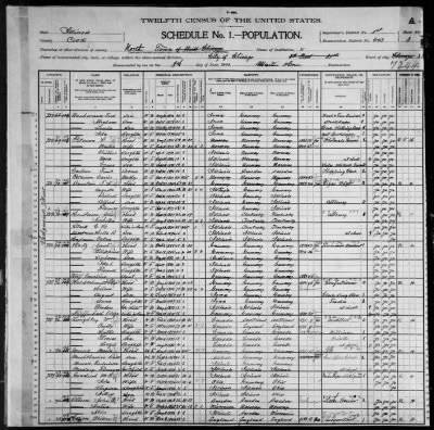 Thumbnail for City of Chicago, Twenty-First Ward > 643