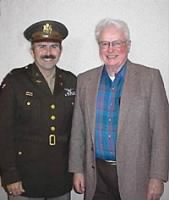 Lt Robert "Bob" Stangier,RIGHT, with Bob Murstig