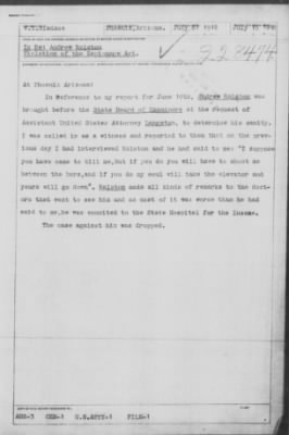Old German Files, 1909-21 > Andrew Ralston (#228474)