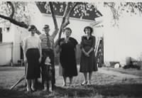 Phyllis & Lou Ruf, Newton & Ella Alton, Lois Alton Freshour