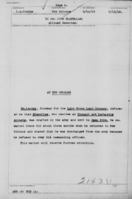Old German Files, 1909-21 > John Planellas (#214381)
