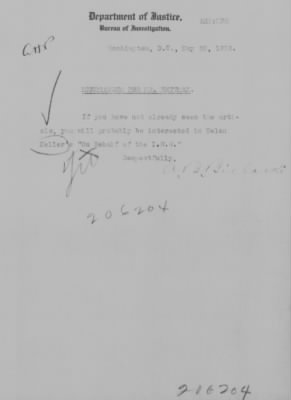 Old German Files, 1909-21 > Helen Keller's (#206204)