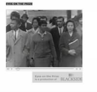 Maxine Walker Marches During Sit-in Era behind Angeline Butler and Dianne Nash