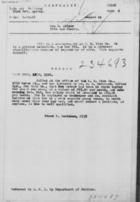 Old German Files, 1909-21 > Ora D. Arthur (#234693)