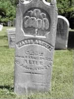 Jakob Ansted d.1852 tombstone