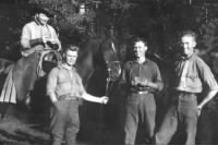 Leonard Raley on horse
