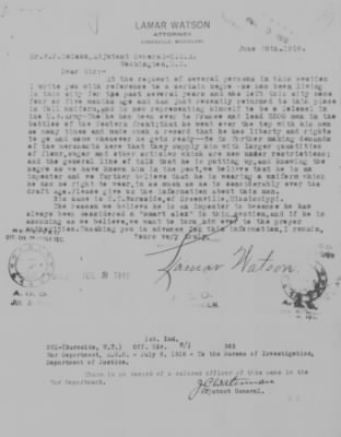 Old German Files, 1909-21 > W. T. Burnside (#233301)