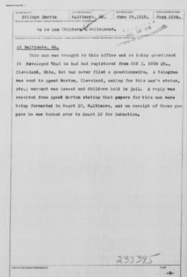 Old German Files, 1909-21 > Sam Childers (#233395)