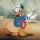 Donald Duck in a Hula skirt