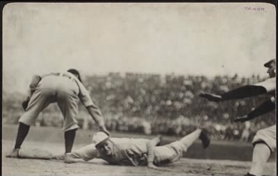 McGreevey Collection > Play at first, 1906 World Series