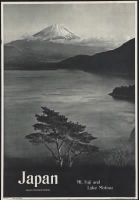 Thumbnail for Travel Posters > Japan. Mt. Fuji and Lake Motosu