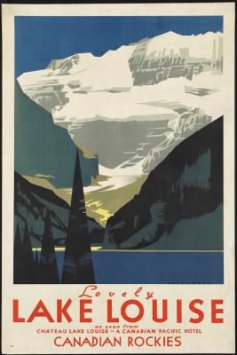 Travel Posters > Lovely Lake Louise