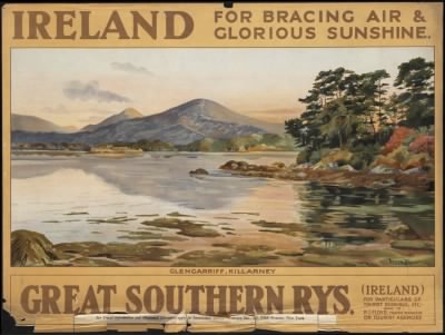 Thumbnail for Travel Posters > Ireland. For bracing air & glorious sunshine