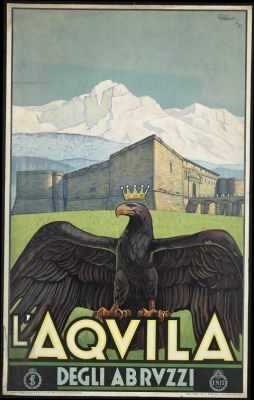 Travel Posters > L'Aquila. Degli Abruzzi