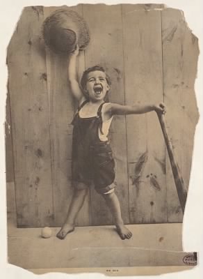 McGreevey Collection > Boy with bat