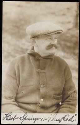 Thumbnail for McGreevey Collection > Michael T. McGreevey at Spring Training in Hot Springs, Arkansas