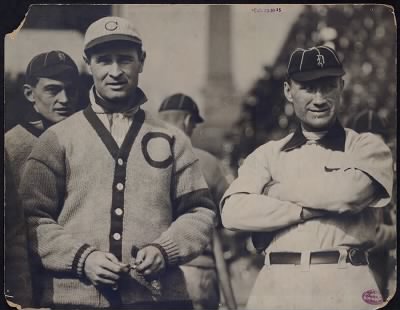 McGreevey Collection > Frank Chance and Hugh Jennings, 1907 World Series