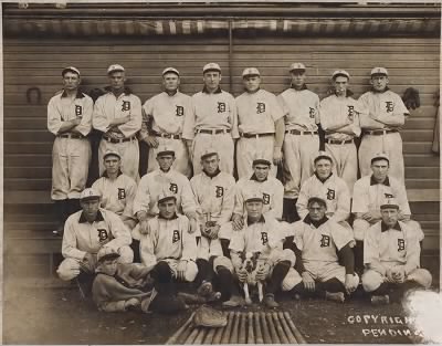 McGreevey Collection > Detroit Tigers, Champions of the American League in 1907
