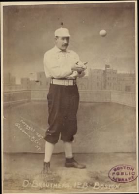 McGreevey Collection > Dan Brouthers of the Boston Players League team