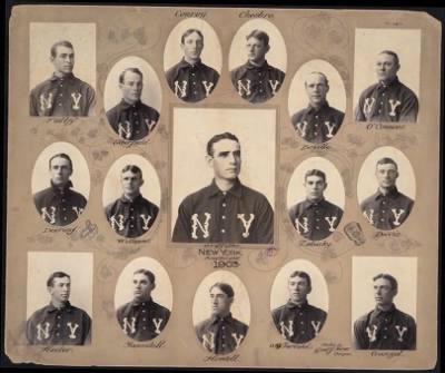 Thumbnail for McGreevey Collection > New York Highlanders Baseball Team, 1903