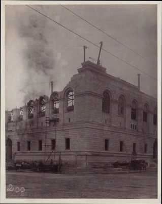 Thumbnail for Trustees' McKim Construction Photos > Corner of Boylston and Dartmouth Street