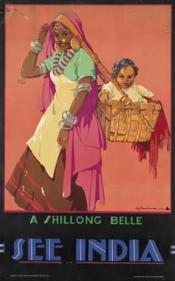 Thumbnail for Travel Posters > See India. A Shillong Belle