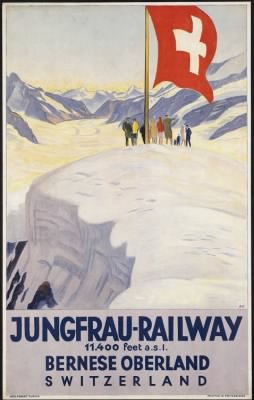 Thumbnail for Travel Posters > Jungfrau-Railway. Bernese oberland