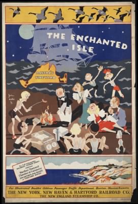 Travel Posters > The enchanted isle - Martha's Vineyard