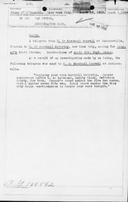 Old German Files, 1909-21 > Sam Cooper (#8000-160562)