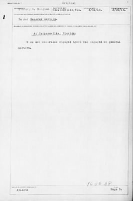 Old German Files, 1909-21 > Claude Foy Koonce (#160638)