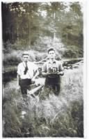 L) __? and Ernest, Fernand's Dad at a younger age.