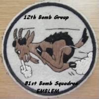 Thumbnail for 81st Bomb Squadron Emblem of the 12th BG