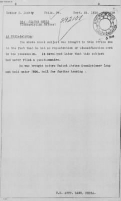 Old German Files, 1909-21 > Claude Ennis (#292101)