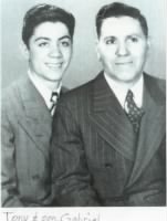 Gabriele and his father, Tony Cozza