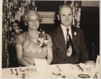 Jacob and Stefania 50th Wedding Anniversary, August 1954