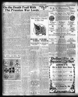 August > 6-Aug-1918