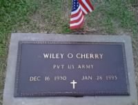 Thumbnail for Wiley Overton Cherry headstone