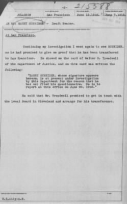 Old German Files, 1909-21 > Harry Schnider (#215588)