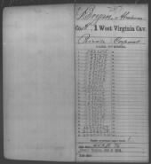Civil War Service Records (CMSR) - Union - West Virginia record example